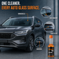 Nettoyant puissant pour vitres : élimine les taches, les dépôts gras, la colle d’insectes et l’antigel. Nettoyant hydrophobe pour vitres de voiture.