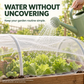 🥬 50 % DE RÉDUCTION MAINTENANT ! Filet de protection pour potager en maille fine et résistante – Protection et culture 2 en 1, barrière anti-insectes sans pesticides, laisse passer l'air et la lumière