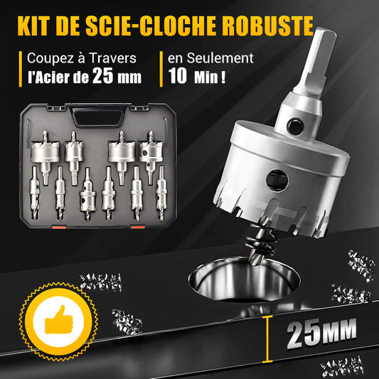 🎄🎅Christmas special offer🔥- Scie-cloche à Pointe en Carbure pour Métal