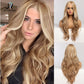 Magnifique perruque aux cheveux longs et bouclés