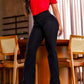 👖 50 % DE RÉDUCTION ! 💃 Jean évasé stretch à taille haute – Silhouette élancée, confort optimal et style intemporel ✨