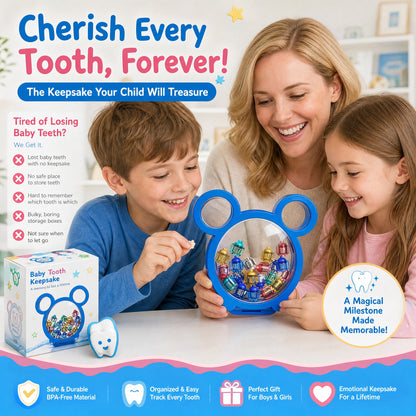 ⏳Spécial à durée limitée⏰Boîte de rangement pour les dents de lait 🦷🎁