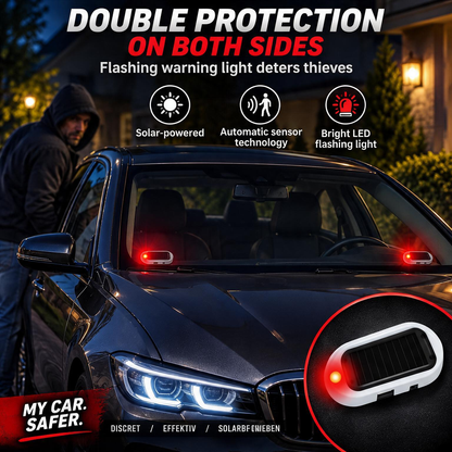 🔥ACHETEZ-EN 1, RECEVEZ-EN 1 GRATUITE🔥 Alarme factice solaire pour voiture