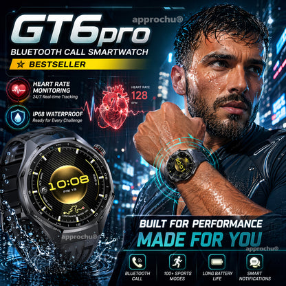 GT6pro Bluetooth Call Smartwatch – Bestseller