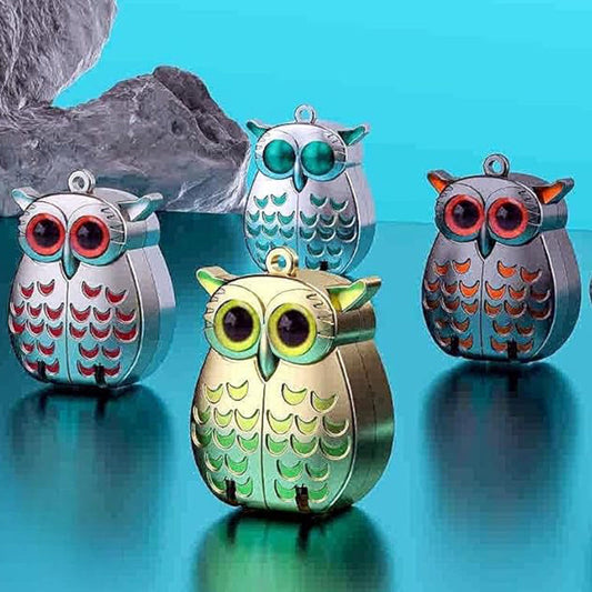 💥Mini coupe-ongles pliable en acier inoxydable en forme de chouette🦉👑