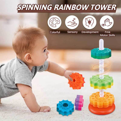 ✨ Offre à durée limitée 2025🔥Rainbow Stacking Toys