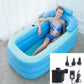 🛁🔥 Baignoire gonflable portable pour adultes, légère facile à ranger, bain relaxant utilisable chez soi et en voyage ✨