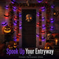 Décoration murale LED chauve-souris 3D pour Halloween 🦇