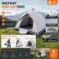🥳VENTE EXCEPTIONNELLE 2026🥳💞Plus de 50 000 unités vendues !👵❤️Offre spéciale : tente de camping automatique, montage rapide et imperméable