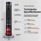 🔥[Seulement 1 kWh par semaine] Chauffage soufflant cheminée 3D haut de gamme | Chauffage rapide en 3 secondes | Classe énergétique A+++ | Mode économie d'énergie IA