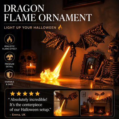 🔥Décoration Flamme de Dragon | Un incontournable de votre déco d'Halloween