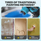 🎨 Pistolet à peinture électrique sans fil ! | Pistolet HVLP sans fil pour le bricolage et l'ameublement | Application rapide et uniforme ✨