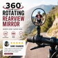 ⏳Offre spéciale à durée limitée⏰Rétroviseur pivotant à 360° – Vue dégagée vers l'arrière, fini les torticolis. Compatible vélos, vélos électriques et motos. Fixation par sangle en silicone sans outil ! 🛡️✨