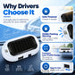 🚨50 % DE RÉDUCTION🚗Lampe LED antivol solaire compacte à LED clignotante