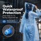 🌧️ Imperméable jetable de poche pour les averses inattendues