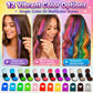 🔥Dernier jour : 50 % de réduction !🌈 Kit d’applicateurs de craies capillaires temporaires 12 couleurs