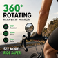 ⏳Offre spéciale à durée limitée⏰Rétroviseur pivotant à 360° – Vue dégagée vers l'arrière, fini les torticolis. Compatible vélos, vélos électriques et motos. Fixation par sangle en silicone sans outil ! 🛡️✨