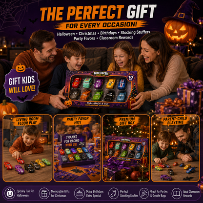 🚗🔥 50 % DE RÉDUCTION ! Coffret de mini-voitures jouets – Couleurs vives, roues qui roulent en douceur, ABS résistant – Idéal pour les fêtes d'enfants et les collectionneurs ✨