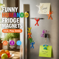 🔥50 % DE RÉDUCTION🧲 Figurines magnétiques créatives | Fixation magnétique puissante · Articulations · Anti-stress | Pour le frigo, le bureau ou le rangement