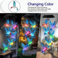 🦋 Embellissez votre jardin ✨ Carillons éoliens solaires au design d'oiseaux créatif