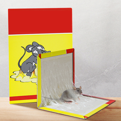 🐁 50% DE RÉDUCTION! ✨ Tapis Collants Extra Larges pour Rats - Adhésif Non Toxique avec Surface Réutilisable pour Capturer Souris et Insectes 🚫🧀