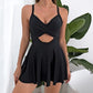 🎁Nouveauté 50 % DE RÉDUCTION💥🩱Maillot de bain une pièce avec découpes pour femme