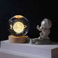 Lampe de décoration de veilleuse boule de cristal galaxie 3D de Pâques (50 % de réduction)
