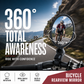 ⏳Offre spéciale à durée limitée⏰Rétroviseur pivotant à 360° – Vue dégagée vers l'arrière, fini les torticolis. Compatible vélos, vélos électriques et motos. Fixation par sangle en silicone sans outil ! 🛡️✨