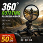 ⏳Offre spéciale à durée limitée⏰Rétroviseur pivotant à 360° – Vue dégagée vers l'arrière, fini les torticolis. Compatible vélos, vélos électriques et motos. Fixation par sangle en silicone sans outil ! 🛡️✨