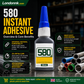 🛠️ Colle instantanée – colle le métal, le plastique et le caoutchouc. Séchage en 20 secondes, résistante aux intempéries et aux chocs. 30 ml. 50 % de réduction ! 🔧✨