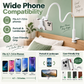 📱 50 % DE RÉDUCTION MAINTENANT ! Support de téléphone flexible pour lit et canapé – Maintien et confort 2 en 1, bras articulé réglable pour regarder vidéos, appels et films sans tenir le téléphone