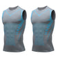 🎉 Gilet de maintien ionique – Compression et rafraîchissement – Gainage corporel et sans manches – Invisible sous les vêtements 🕶️
