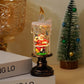 🎄Christmas Sales🎉Boule à neige de Noël lumineuse à piles avec bougie