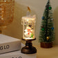 🎄Christmas Sales🎉Boule à neige de Noël lumineuse à piles avec bougie