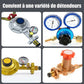 Clé à molette pour soupape de réduction de pression pour réservoir de gaz