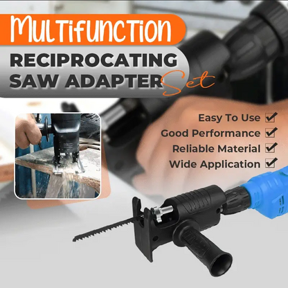📢 40% OFF – Adaptateur de scie polyvalent – Facile à installer, compatible avec de nombreux matériaux