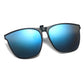 Nouvelles lunettes de soleil polarisantes Clip-on Flip Up