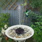 🔥Solar Powered Bird Bath Fountain - Floating Water Pump for Garden, Pond & Patio