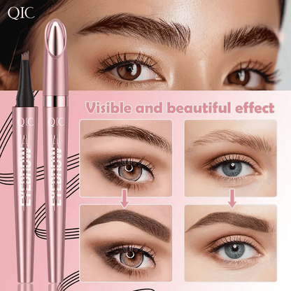 🥳PROMO EXCEPTIONNELLE 2026🥳 💞+50 000 ventes !💥 ✨1 ACHETÉ =1 OFFERT +50% DE RÉDUCTION ! Crayon sourcils microblading 3D. Mine 4 pointes pour poils naturels. Waterproof, sans bavure, tenue 24h. Finis les soins chers en institut, une affaire en or !