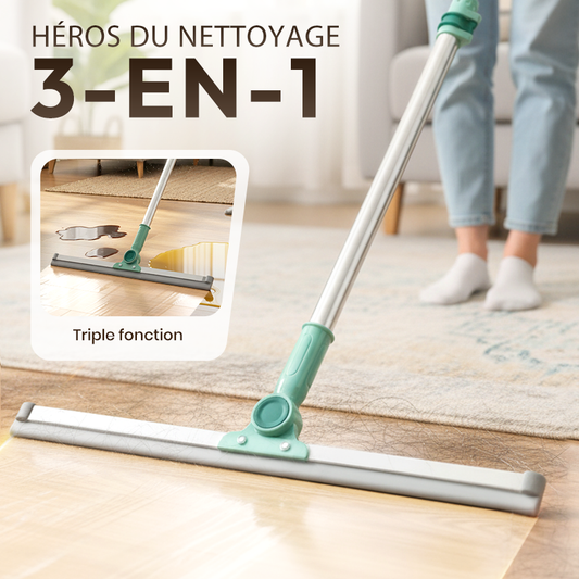 💧✨Multifunctional silicone floor wiper broom