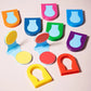 ⏳Offre spéciale à durée limitée⌛Poudres colorantes pour cheveux jetables avec 8 couleurs