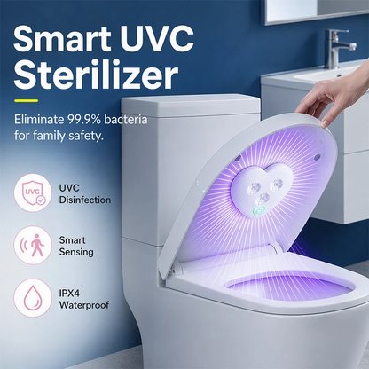 ⌛Nouveautés 2026🚽Lampe de stérilisation UV pour toilettes - Propreté et hygiène garanties