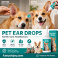 🐱🐶 Gouttes nettoyantes douces pour les oreilles des animaux de compagnie — Dites adieu aux maladies du conduit auditif externe