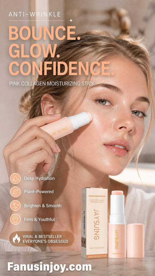✨️DERNIER JOUR ! 50 % DE RÉDUCTION ! 👱‍♀️Retrouvez une peau de star ! 💦Baume multi-usages volume collagène rose