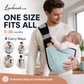 🎉 Soldes 2026 — Plus de 30 000 vendus ! 👶 Porte-bébé respirant 4 en 1 – 0-36 mois, portage ventral/dorsal/face au parent/face au monde – Confort mains libres pour le parent et le bébé ! ✨