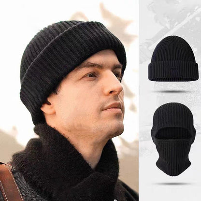 Chapeau balaklava à double usage pour hommes