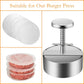 🥳MEILLEURE VENTE 2026🥾 Presse à viande pour hamburgers – Acier inoxydable 304 de qualité alimentaire – Antiadhésif, résistant à la rouille – Compatible lave-vaisselle – Idéal pour les fêtes ! 🛡️💨