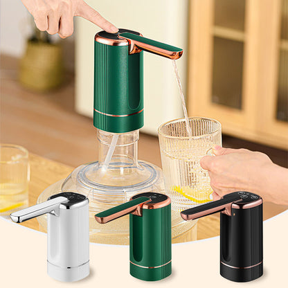 💦 PROMO -56% ! Distributeur d'Eau Électrique Pliable 3 Vitesses – Silencieux, Pompage Puissant, Charge Rapide Type-C, Bec Pliant Hygiénique, Compatible Multi-Seaux · 3 Coloris ✨