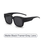Lunettes de soleil de protection polarisées UV à double usage