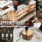 🪓 50 % DE RÉDUCTION MAINTENANT ! 🔩 Fendeuse de bûches pour perceuse électrique – Acier à haute teneur en carbone, portable et à fendage rapide – Transforme votre perceuse en fendeuse de bûches